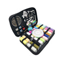 Naaiset - 139 delig - Zwart - 20 x 14 cm - Naaidoos voor op Reis - Naaisetje - Naai set