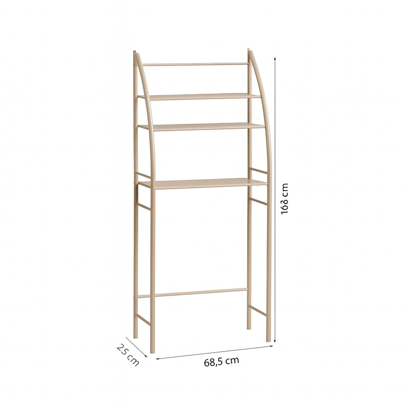 Wasmachine Ombouw - Wit - Universeel - Wasmachine Organizer - Wasmachine Kast