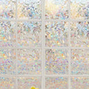 Fensterfolie Buntglas - 90cm x 200cm - Selbstklebend - Blendfrei - Klebefolie - Dekorfolie