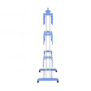 Inklapbaar Droogrek met Wieltjes – Ruimtebesparend Wasrek met Meerdere Lagen – Draagbaar en Duurzaam – Ideaal voor Binnen en Buiten