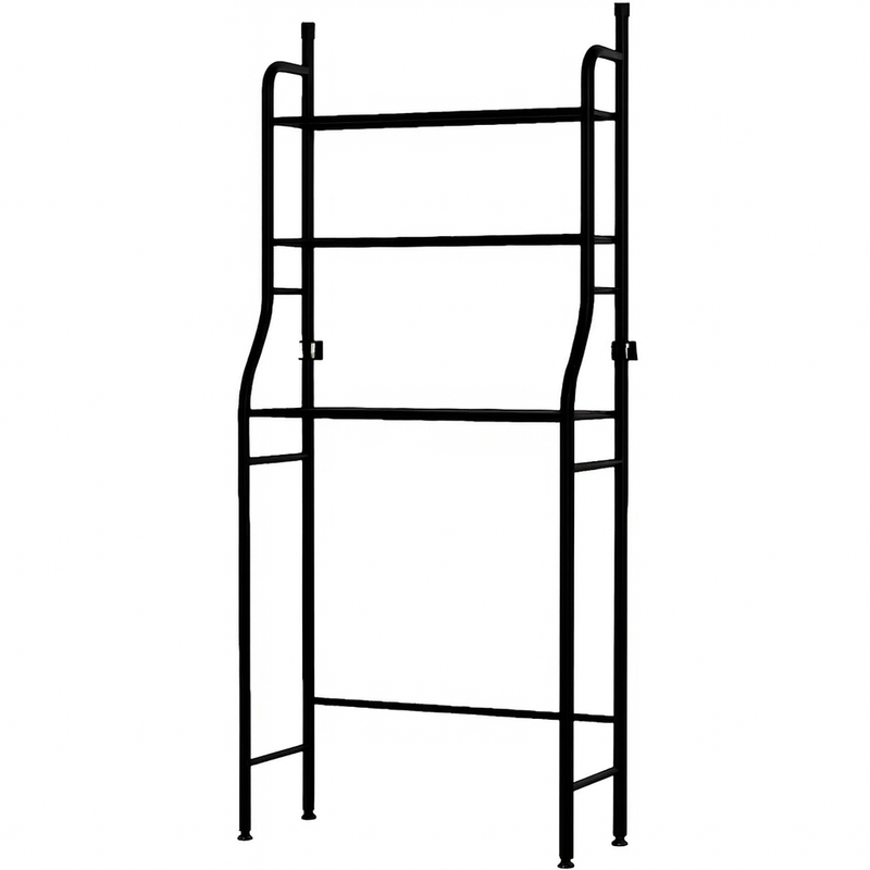 Wasmachine Ombouw - Zwart - Universeel - Wasmachine Organizer - Wasmachine Kast