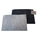 Make up Tasje - Grijs - Vilt - Opbergen van Make up - Multifunctioneel