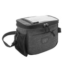 Fietstas Voor Aan Het Stuur – Waterdicht, Met Telefoonhouder – 8L Inhoud – Reflecterend – Universeel Voor Elke Fiets – Ideaal Voor Fietsvakantie, Woon-werkverkeer en Dagtrips