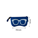 Brillenetui - Blau - Filz - Brillenetui - Brillenschutz - Brillenetui - Brillenetui - Brillenetui