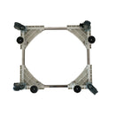 Universele Wasmachine Verhoger – Verstelbaar Onderstel met Zwenkwielen en Rem – Voor Wasmachine, Vaatwasser, Droger – Tot 300 kg