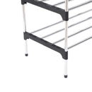 Schoenenrek met 8 Lagen – Ruimte voor 40 Paar Schoenen – Stevig Ontwerp van Metaal en Kunststof – Ruimtebesparend en Modern