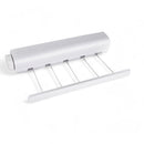 Waslijn Uittrekbaar - Wit - 3.75 meter - Ruimte Besparend - Roldrooglijn - Geschikt voor Binnen en Buiten