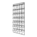 Schoenenkast Hangend - Schoenenzak 35 vakken - Opbergen van Schoenen aan Deur - Schoenenzak Wit/Zwart - Oplossing voor rondslingerende schoenen - Hoogwaardige Schoenenkast