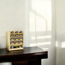 Bureau Organizer Hout - Licht bruin - Pennenbakje - Desk Organizer - Pennenhouder
