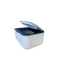 Billendoekjes Houder - Wit/Blauw - Billendoekjesdoos - Tissuedoos - Tissuebox - Billendoekjesbox