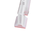 Wassersperre - Silikon - Transparent - 1 Meter - Selbstklebender Dichtstoffrand - Wasserschwelle - Duschschwelle