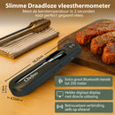 Chefino Slimme Draadloze Vleesthermometer – Bluetooth 5.3 BBQ Thermometer met App – Digitale Kernthermometer voor Grillen, Braden, Oven, Inductie en BBQ – Tot 250m Bereik