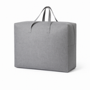 Opbergtas Groot 58x46x28 cm – Draagbare Opbergzak met Handvat – Opbergbox voor Kleding, Dekens & Textiel – Vouwbaar & Ademend – Grijs
