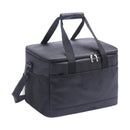 Koeltas Zwart XL – 42x28x31 cm – Grote Koelbox Tas met Schouderriem – Geïsoleerde Picknicktas – Waterdicht & Opvouwbaar – Ideaal voor Strand, Park & Auto