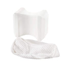 Kniekissen fürs Bett - Weiß - Orthopädisches Kniekissen - Beinkissen - Seitenschlafkissen - Seitenschlafkissen fürs Bett - Hüftbeschwerden (Kopie)