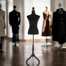 Schaufensterpuppe Frau - Schwarz - Schaufensterpuppe Damen - Verstellbar von 134 bis 170 cm