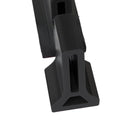 Wassersperre - Silikon - Schwarz - 1 Meter - Selbstklebende Dichtkante - Wasserschwelle - Duschschwelle