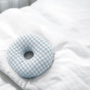 Ohrpiercing-Kissen – 30 x 30 x 9 cm – Kissen für Seitenschläfer – Ringkissen – Kissen mit Ohrloch – Seitenschlafkissen – Donut-Kissen-Piercing