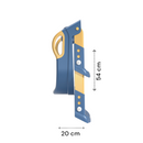 WC Verkleiner met Trapje - Potje voor Peuter - Toilettrainer met Opstapje - Blauw - Inklapbaar