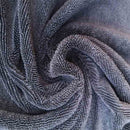 Trockentuch Badezimmer - 2 Stück - 50x35 cm - Grau - Mikrofasertuch - Autowaschlappen