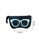 Brillenetui - Schwarz - Filz - Brillenetui - Brillenschutz - Brillenetui - Brillenetui - Brillenetui