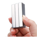 Magnetstreifen Selbstklebend - 10 Stück - Starker Magnet - Rechteck - 3 cm x 1 cm x 0,4 cm - Messermagnet