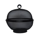 Arbeitsplatten-Organizer – Schwarz – zusammenklappbar – Küchenregal für Gewürze – Gewürzregal