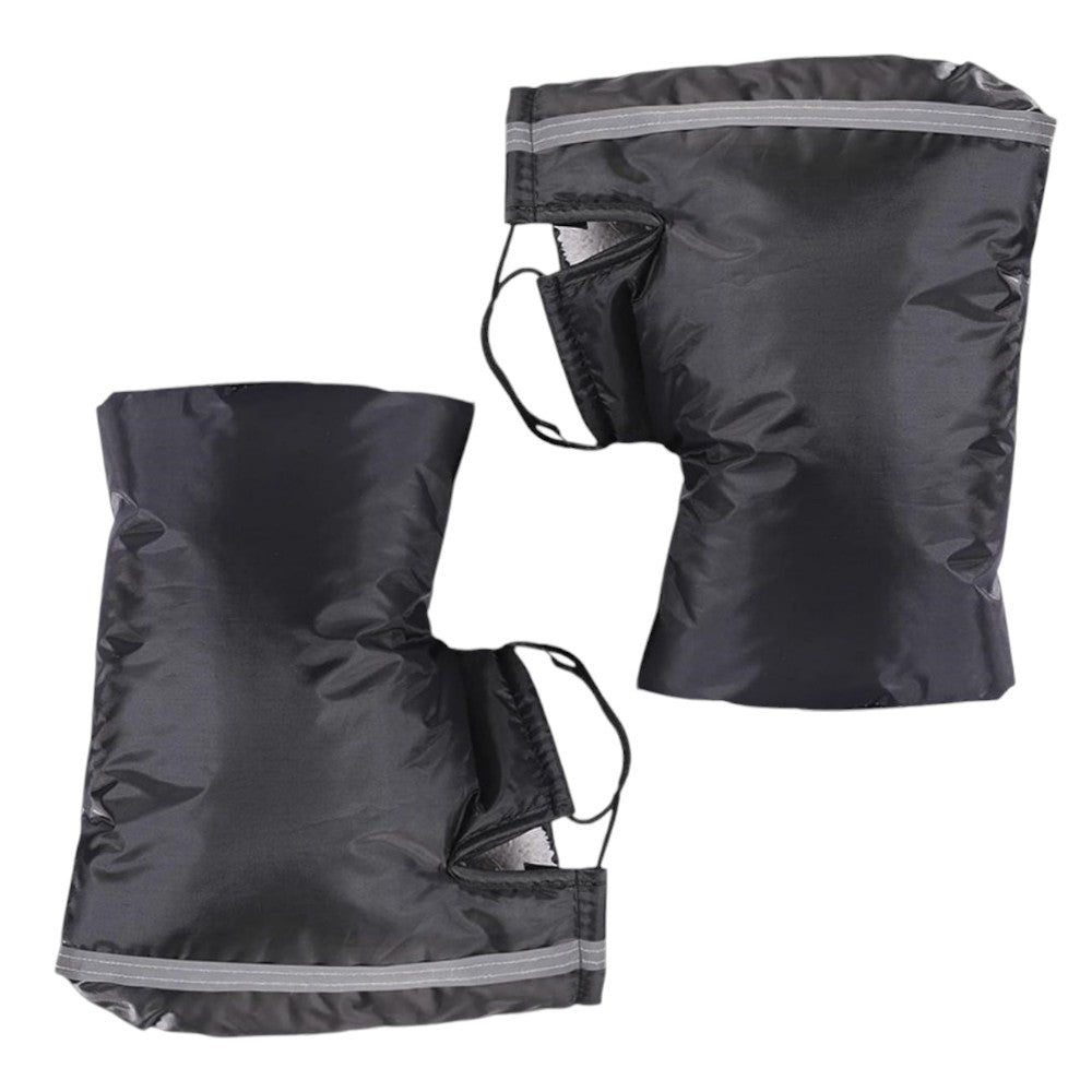 Handwärmer – Schwarz – Extra gepolsterte Fahrradhandschuhe – Geeignet