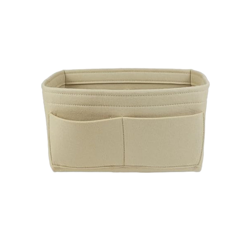 Handtas organizer - Bag in Bag - 11 ruime vakken - Beige - 27 x 17 x 9 cm (LxBxH)- Tasorganizer