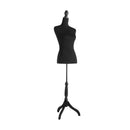 Schaufensterpuppe Frau - Schwarz - Schaufensterpuppe Damen - Verstellbar von 134 bis 170 cm