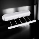 Waslijn Uittrekbaar - Wit - 3.75 meter - Ruimte Besparend - Roldrooglijn - Geschikt voor Binnen en Buiten