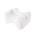 Kniekissen fürs Bett - Weiß - Orthopädisches Kniekissen - Beinkissen - Seitenschlafkissen - Seitenschlafkissen fürs Bett - Hüftbeschwerden (Kopie)