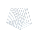 LP Opbergsysteem - Wit - LP Kast - LP Houder - Lp Opbergrek - Langspeelplaat Organizer - Elpee Opbergsysteem