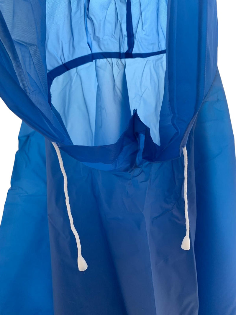 Regenponcho - Blauw -  One size fits all - Fietsponcho - Wanderlponcho - Regenpak - Regenjas