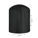 BBQ Hoes - 13 inch - Universeel - Geschikt voor Kamado, Weber, Grill Joe - Barbecue Hoes Waterafstotend - BBQ Accessoires - Beschermhoes Rond met Trekkoord - Kamado Accessoires