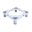 Verstelbare Wasmachine Verhoger – Stabiele en Universele Ondersteuning voor Wasmachines & Drogers – Verhoogt tot 11 cm – Antislip & Geluiddempend