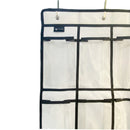 Schoenenkast Hangend - Schoenenzak 35 vakken - Opbergen van Schoenen aan Deur - Schoenenzak Wit/Zwart - Oplossing voor rondslingerende schoenen - Hoogwaardige Schoenenkast