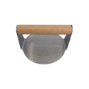 Hamburgerpers - Handmatige hamburger perser - Handheld Hamburger press - RVS - Smash burger - 14 x 14 cm (kopie)