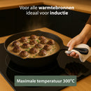 Chefino Gietijzeren Pannenset – 3-delige Skillet Set – Pannenset Inductie – Gietijzeren Pan voor BBQ, Oven en Fornuis – PFAS-vrij en Krasbestendig