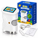 Digitale Microscoop voor Kinderen – Handmicroscoop met Kleurenscherm – Foto & Video – LED-Verlichting – Oplaadbaar via U