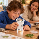 Digitale Microscoop voor Kinderen – Handmicroscoop met Kleurenscherm – Foto & Video – LED-Verlichting – Oplaadbaar via U