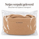 Luiermand voor Commode – Baby Organizer met Uitneembare Vakken – Commodemandje met Handvatten – 36 x 22 x 18 cm – Opberg