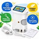 Digitale Microscoop voor Kinderen – Handmicroscoop met Kleurenscherm – Foto & Video – LED-Verlichting – Oplaadbaar via U