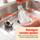 Oliespray 200 ml – Olieverstuiver voor Koken, Airfryer & BBQ – Fijne Verneveling – Glazen Oliespuit – RVS Drukknop – Inc