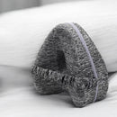 Kniekissen fürs Bett – Grau – Orthopädisches Kniekissen – Beinkissen – Seitenschlafkissen – Seitenschlafkissen fürs Bett – Hüftbeschwerden