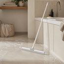 Vloertrekker met Steel – Douchewisser – Vloerwisser – Trekker voor Badkamer – Watertrekker – Vloertrekker 55 cm – Wit