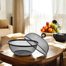 Arbeitsplatten-Organizer – Schwarz – zusammenklappbar – Küchenregal für Gewürze – Gewürzregal