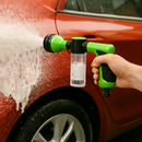 Autospuit met Zeepdispenser – Foam Gun voor Tuinslang – 8 Standen Spuitpistool – Autowas Spuit – Sproeikop met ZeepreservoirAutospuit met Zeepdispenser – Foam Gun voor Tuinslang – 8 Standen Spuitpistool – Autowas Spuit – Sproeikop met Zeepreservoir