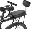 Bagagedrager Kussen – Zwart Fietszitje voor Extra Comfort en Eenvoud
