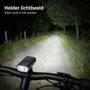 USB Oplaadbare Fietsverlichting Set – Voor- en Achterlicht – LED Fietslamp – Spatwaterdicht – Batterij-indicatie – Eenvoudige Montage
